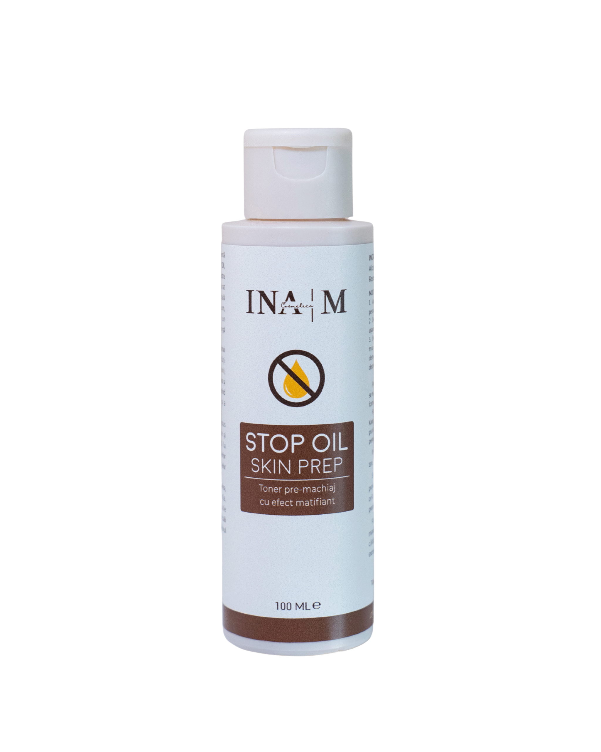 Stop Oil 4 Stop Oil Skin Prep, Matte Perfection, 100 ml - INA M Cosmetics - imagine 1