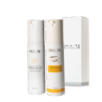 Pachet Promo Revitalizare Contur Ochi și Ten: Cremă ochi cu cafeină Aqualia + Cremă antirid iluminatoare cu Acid Hiaulornic Dual, SERINA GLOW