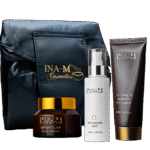 SET CADOU: REFRESH & GLOW, Refreshing Mist, Instant Glow Face Cream și 2 in 1 Make up Remover & Cleanser - INA M by Oana Roman