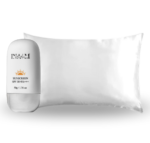 SET CADOU: PURE PROTECT, Sunscreen SPF 50 PA++++ și Față de pernă din mătase naturală alb perlat - INA M by Oana Roman