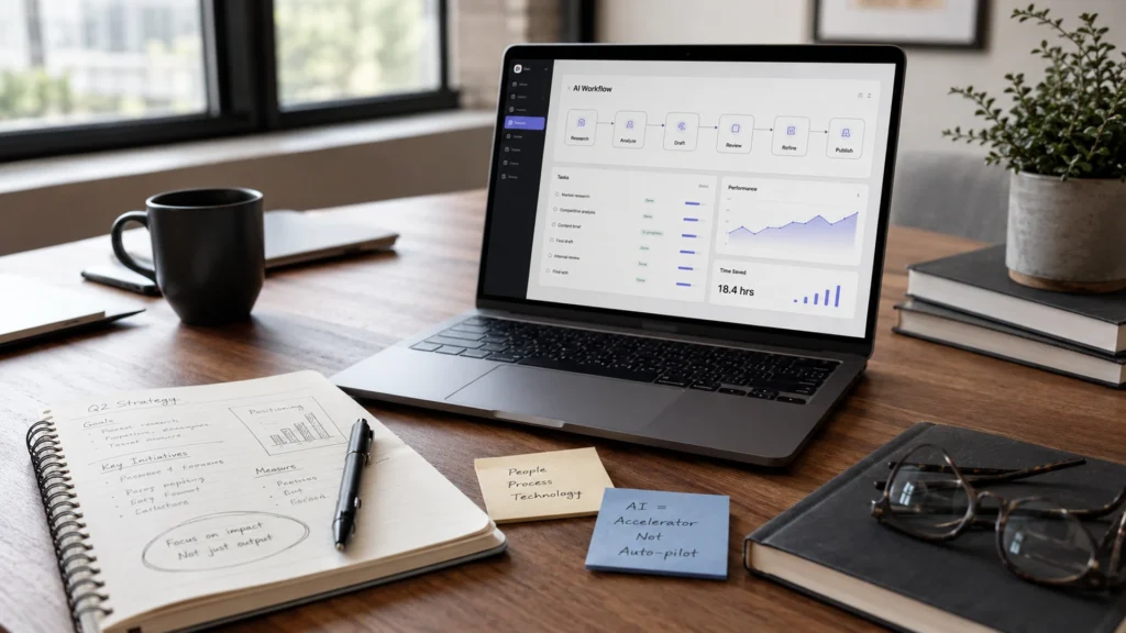 How AI Can Save Time Without Replacing Good Strategy