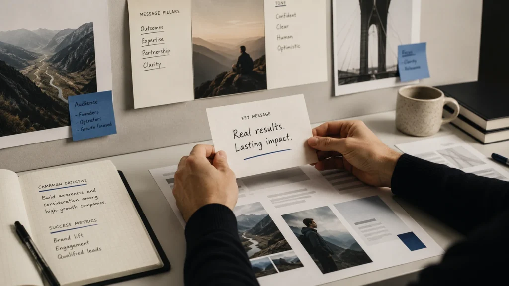 Why Campaign Creatives Need a Clear Message First