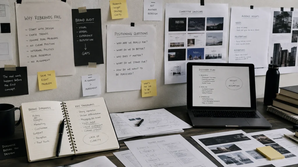Why Most Rebrands Fail Before Design Starts